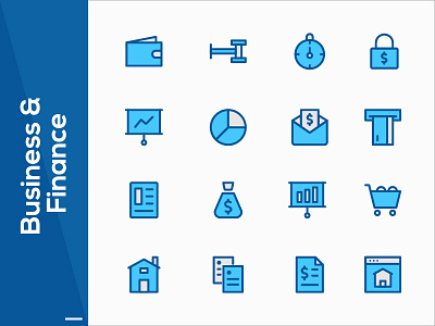 Business & Finance Icon bank business economy finance icon icon app icon design icon set mobile app vector website
