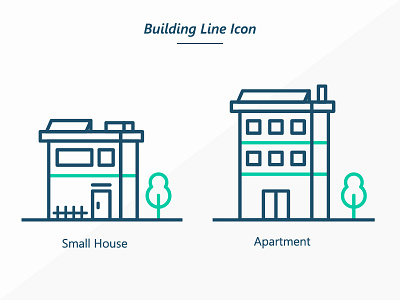 Building Line Icon apartment building business design dribbble flat house icon iconography illustration page vector vector design vector illustration