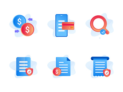 Investment & Finance Icon bank design dribbble finance flat gradient icon icondesign illustration investation investment minimalist vector