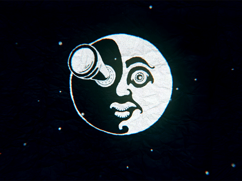 The Spinning Moon loop spinningaround georgemelies levoyagedanslalune characteranimation moon framebyframe 2danimation animation2d animation 12framesaday