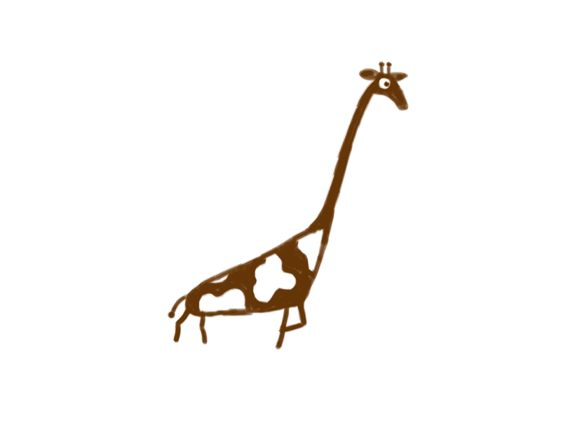 12framesaday Giraffe Walk 12framesaday 2d 2danimation animation animation2d characteranimation framebyframe handdrawn walkcycle