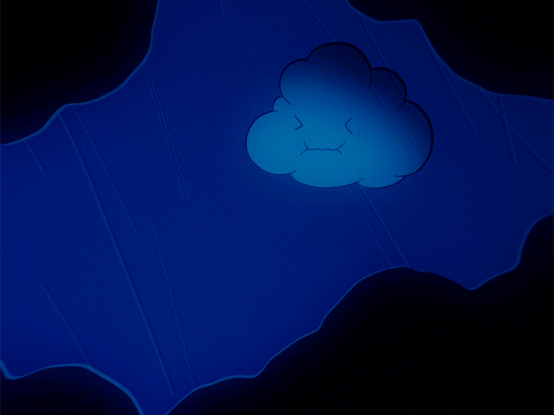 12framesaday Puking Storm Cloud 12framesaday 2d 2danimation animation animation2d framebyframe handdrawn