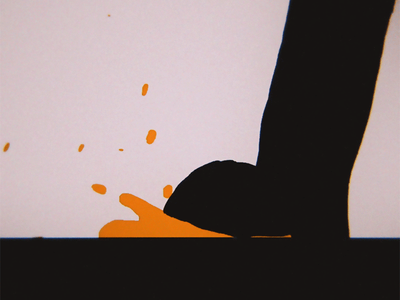 12framesaday Slime Stomp by Mikhail Ivanchuk on Dribbble