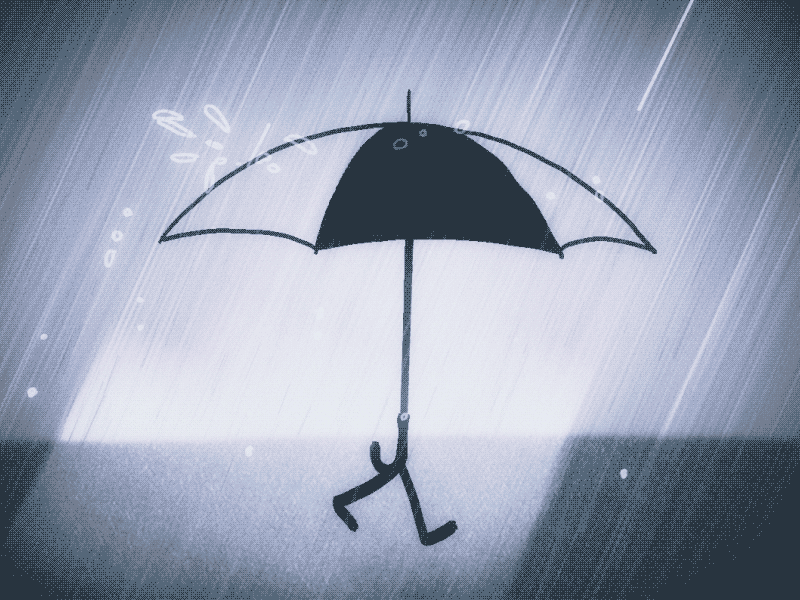 12framesaday Umbrella by Mikhail Ivanchuk on Dribbble