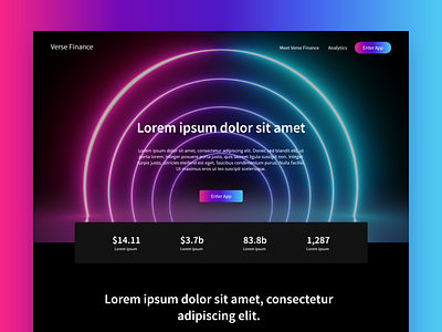 Landing Page UI Design