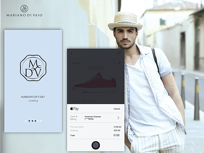 MDV Store - Mariano Di Vaio App Design app design branding design icon interaction design ui ui ux ux