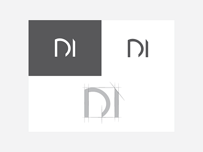"Design Induction" Logo Design no 2. branding design icon logo typography