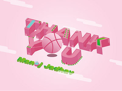 Hello Dribbble !!! dribbble invitation thankyou