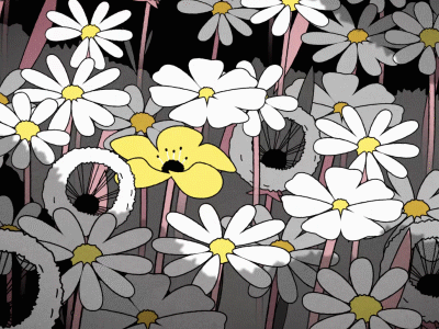 Chill flowers animation flowers illustration motion nature