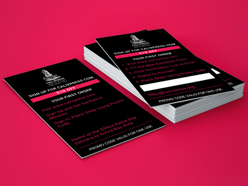 Cali Xpress Business card design by Pritesh Kanteliya on Dribbble