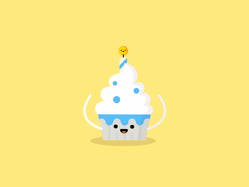 Happy Birthday! 2d aftereffects animation character design illustration motion motiongraphics
