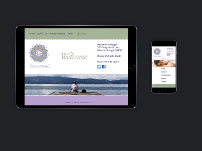Tablet And Phone Mockup mobile personal care industry websites