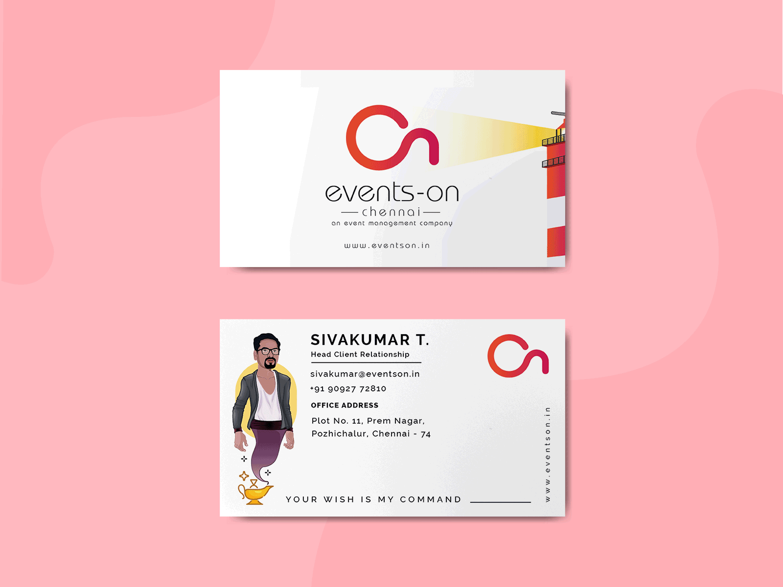 Events-On Business Card
