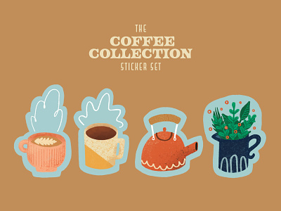 Coffee Collection Stickers
