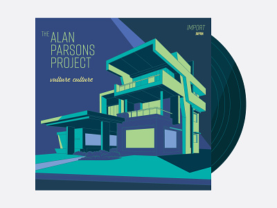 Record Cover album art album cover architecture progressive rock the alan parsons project vinyl