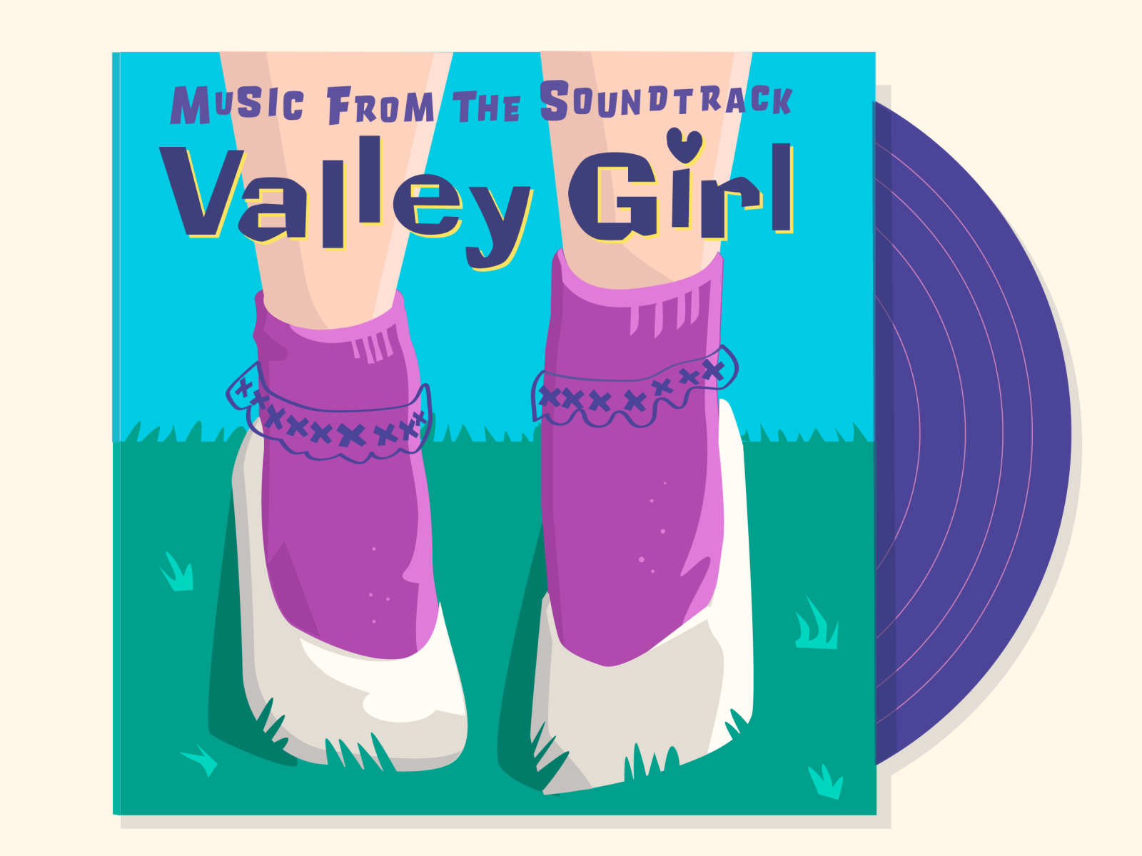 Valley Girl Soundtrack by Richard Mullins on Dribbble