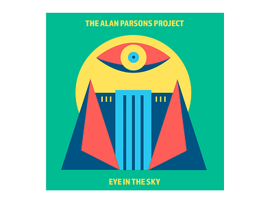 Eye In The Sky - The Alan Parsons Project 1980s alan parsons project progressive rock record art retro vinyl