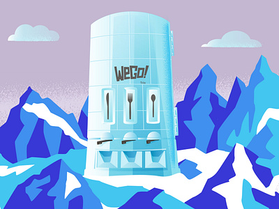 WeGo! Trio Ice (Style Study) mountains nature restaraunt restaurant supply vending machine