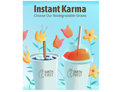 Instant Karma (full view) biodegradable eco friendly recycle restaurant restaurant supply