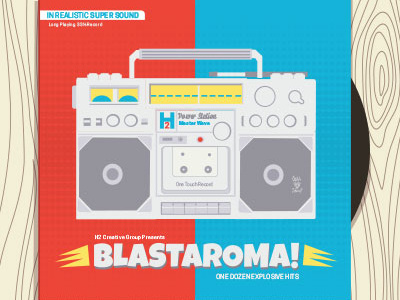 Blastorama! (One Dozen Explosive Hits) blaster record flat h2 creative group h2cg