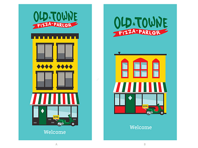 Old Towne PIzza Parlor Load Screens