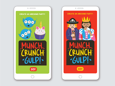 Munch, Crunch, Gulp! (Load Screens)