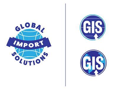 Global Import Solutions Logo (set 2)