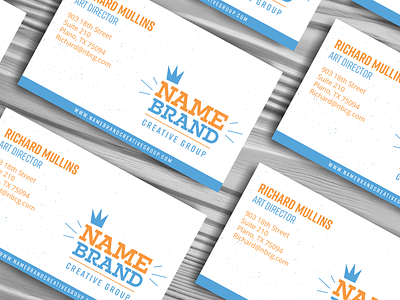 Name Brand Creative Group Business Card