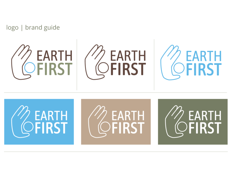 Earth First Logo Style Sheet By Richard Mullins On Dribbble