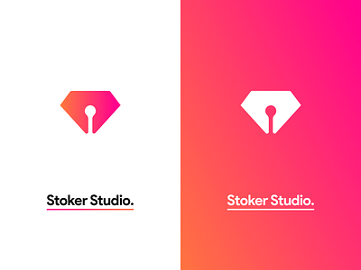 Writer App Icon app branding design flat gradient icon illustration logo minimal vector web write