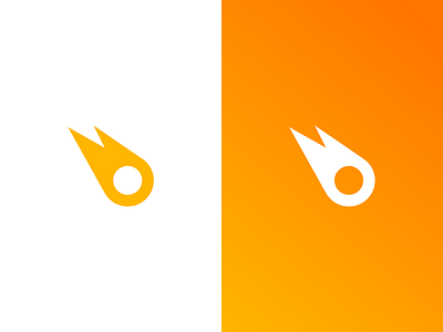 Meteor Logo app branding design flat icon illustration illustrator logo logotype meteor minimal vector