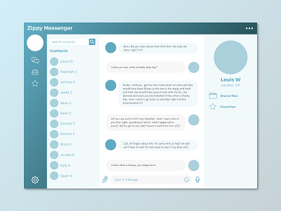 Day 013 : Direct Messaging - Daily UI challenge