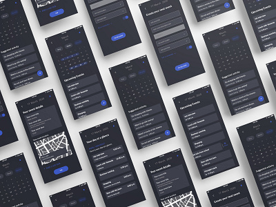 Calendar app concept app design ui ux