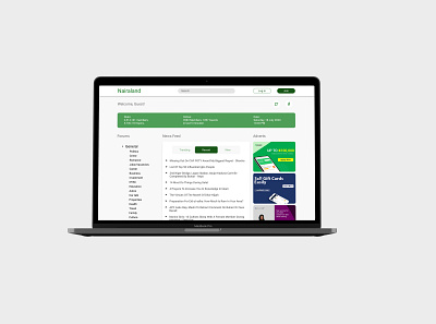 Re-imagining the Nairaland homepage design minimal nairaland typography ui website