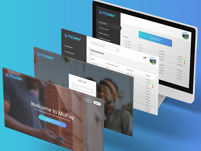 MoPay Web Mockup