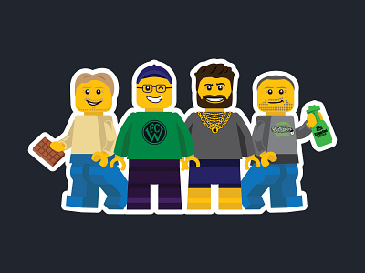 Cropster Founders as LEGO Characters