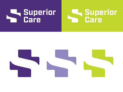 Superior Care 01 brand branding care doctor elderly healthy heath logo nurse nursing superior