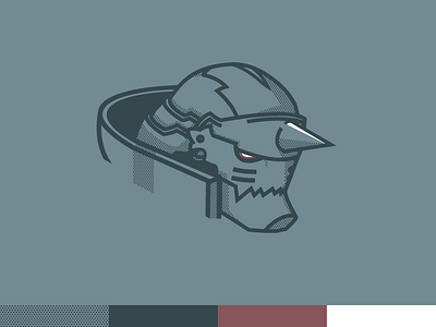 Alphonse Elric 2.0 al alchemist alphonse armor elric full fullmetal helmet illustration knight metal