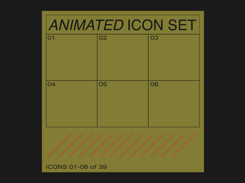 Animated Icons