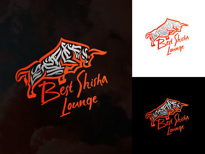 Best Shisha - logo for hookah bar calligrapher calligraphy design lettering logo logocreator logodesign typism