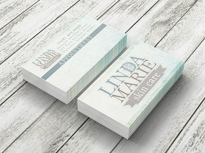 Linda Marie Skincare airy business branding business cards clean draft draftee dribbble dribbbleinvite holistic intuitive natural organic skin skin care skincare skincareherbal texture therapy