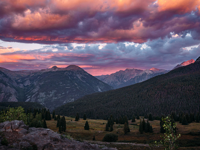 Molas Pass Sunset Colorado breathtaking landscape mountain sky mountains nature photo photography sky skyline sunset