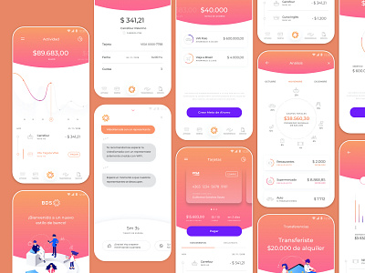 Banco Del Sol design ui ux