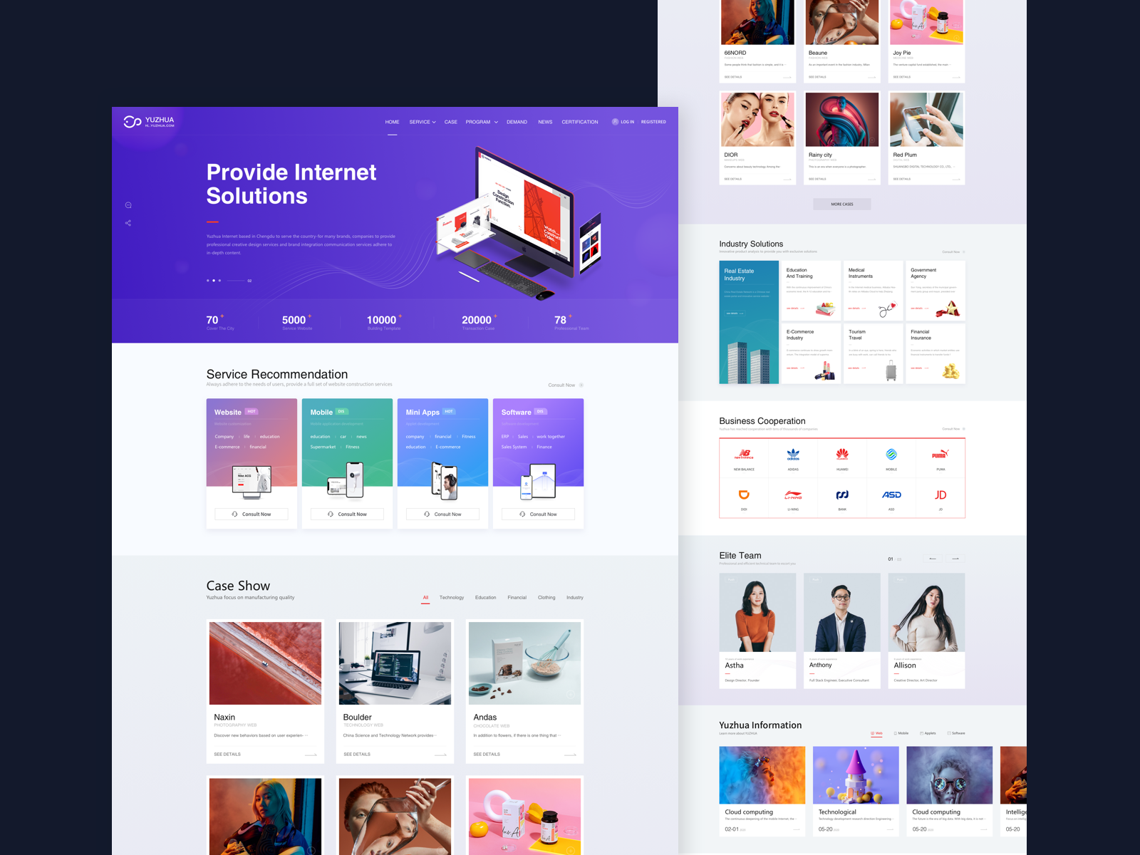 Website Building By Goldie On Dribbble