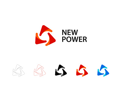 new power logo logos ui 品牌