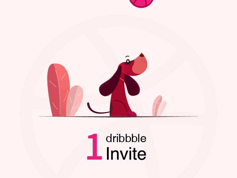 Dribbble Invite ui 插图