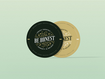 Be Honest Cocktail - Visual Identity