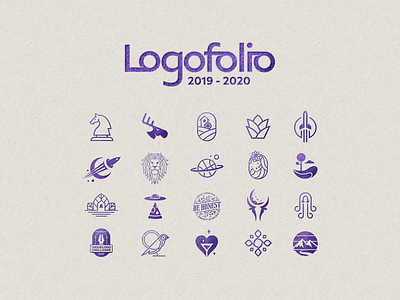 Logofolio 2019-2020 brandmark collection logocollection logodesign logofolio logomark logoset logotype vector