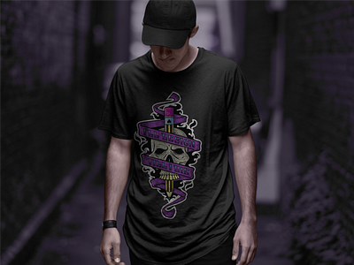Skull and Pencil - aberant_clothing