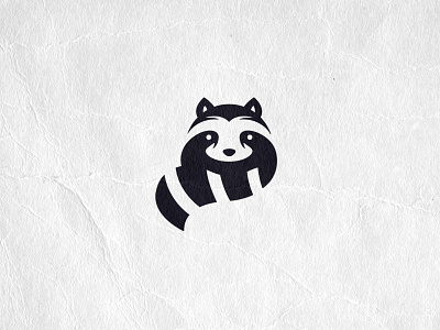 Rad Raccoon 2021 2021 logo animal logo behance black and white logo brand mark graphic design icosaedru logo logo collection logo design logofolio negative space negative space logo raccoon rad vector